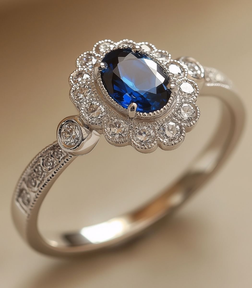 Diamond jewelery - Mustache Gold and Silver